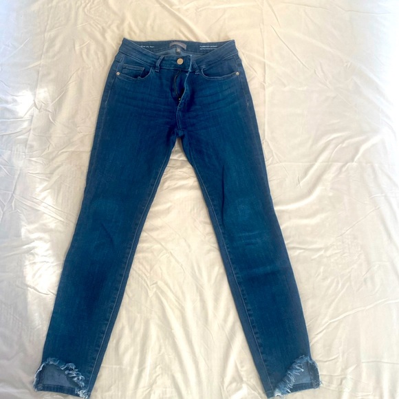 DL1961 Florence Skinny Mid Rise Instasculpt Ankle - Picture 1 of 4
